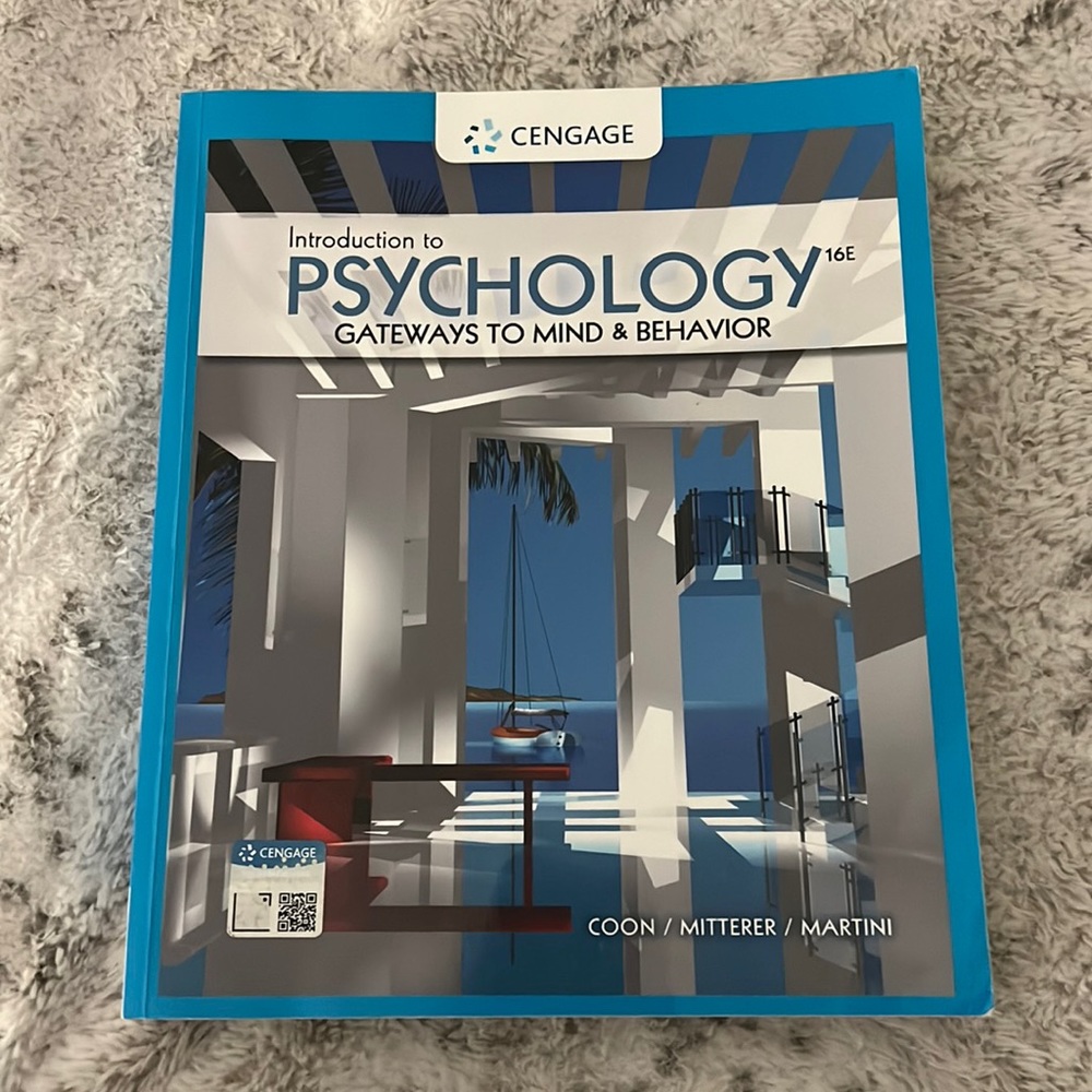 Introduction to psychology college textbook
